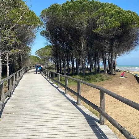 Apartmán Flat With Parking Space And Shared Pool Bibione